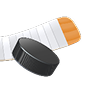 Disco da hockey con logo Coolzino